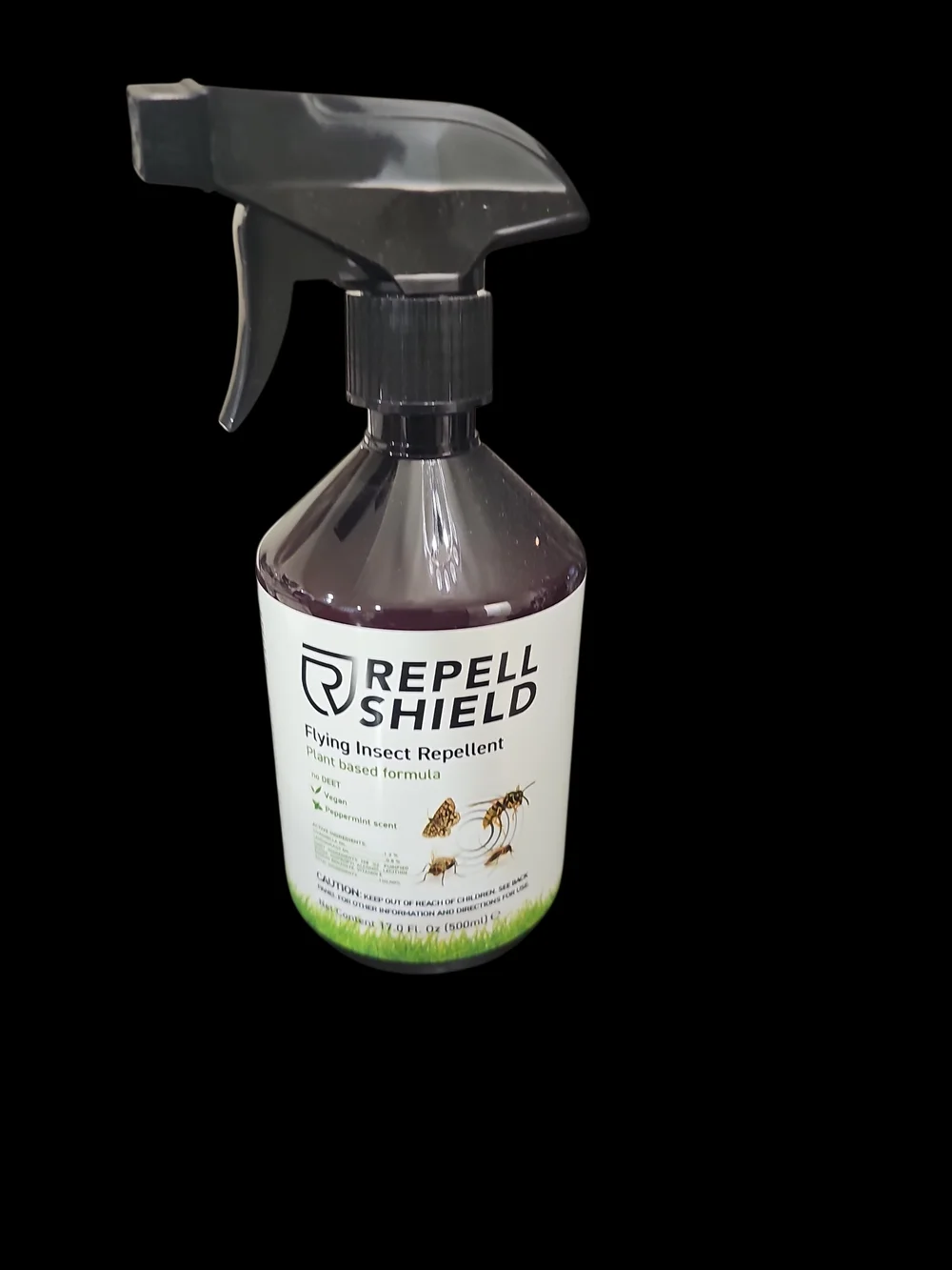 Black Flying Insect Repellent Spray